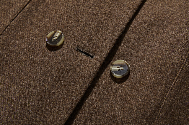 知的で大人雰囲気に ウールコート ロングコート ダブルボタンコート