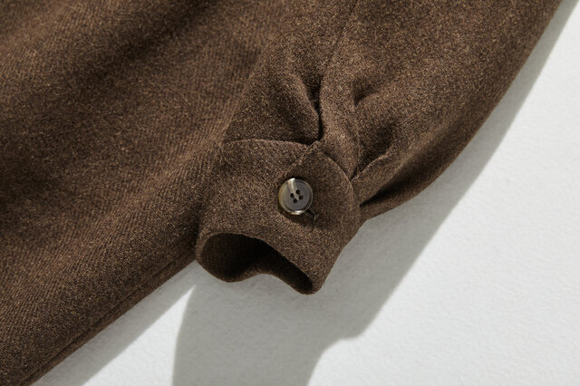 知的で大人雰囲気に ウールコート ロングコート ダブルボタンコート