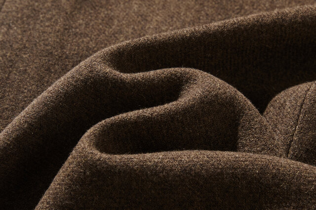 知的で大人雰囲気に ウールコート ロングコート ダブルボタンコート