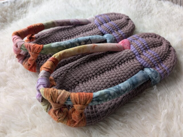 五本指布ぞうり Mサイズ | iichi 日々の暮らしを心地よくする