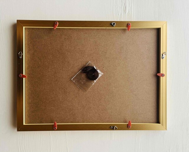 勝利・金運】開運画「金富士2 山吹」横・特大・原画・油彩絵画・壁掛け