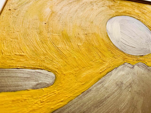 【勝利・金運】開運画「金富士2 山吹」横・特大・原画・油彩絵画・壁掛け・額装 勝利・金運】開運画「金富士2 山吹」横・特大・原画・油彩絵画