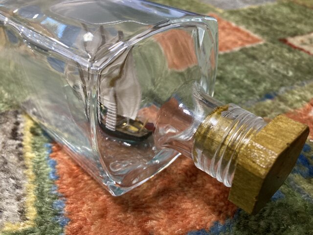 再入荷のおすすめ最新情報 ボトルシップ】サーウィンストンチャーチル作品3 | iichi 日々の 置物