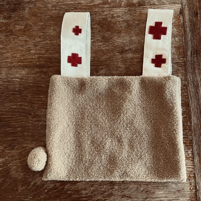 ２ハンドルバッグ　ベージュ