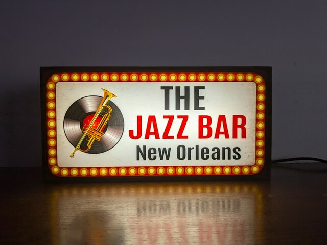 Sサイズ】ジャズ JAZZ BAR ニューオリンズ ジャズ喫茶 ライブ 酒