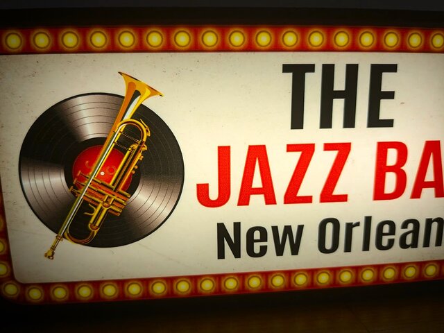 Sサイズ】ジャズ JAZZ BAR ニューオリンズ ジャズ喫茶 ライブ 酒 店舗