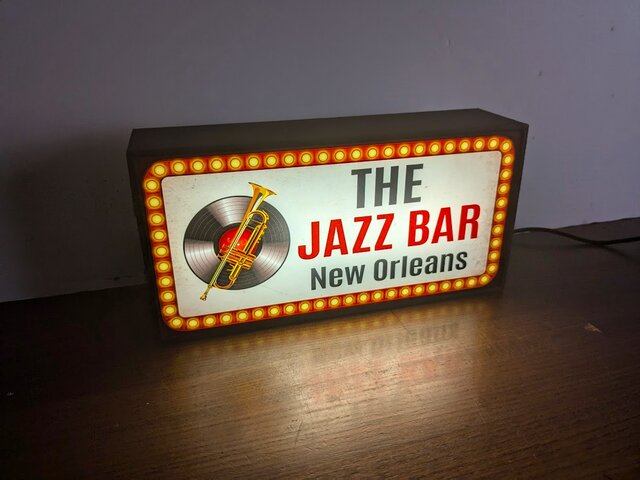Sサイズ】ジャズ JAZZ BAR ニューオリンズ ジャズ喫茶 ライブ 酒
