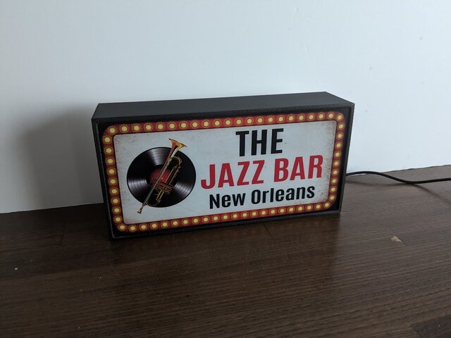 Sサイズ】ジャズ JAZZ BAR ニューオリンズ ジャズ喫茶 ライブ 酒 店舗