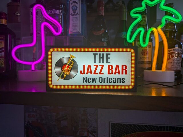 Sサイズ】ジャズ JAZZ BAR ニューオリンズ ジャズ喫茶 ライブ 酒