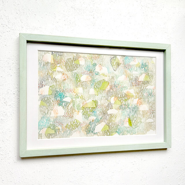 シルベスタの原っぱ（原画・額装済み） | iichi 日々の暮らしを