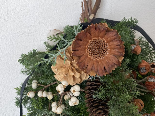 ナチュラルなガーランドスワッグ | iichi 日々の暮らしを心地よくする