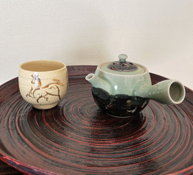 大堀相馬焼き 急須 松永窯 相馬本家 yk0245 | iichi 日々の暮らしを