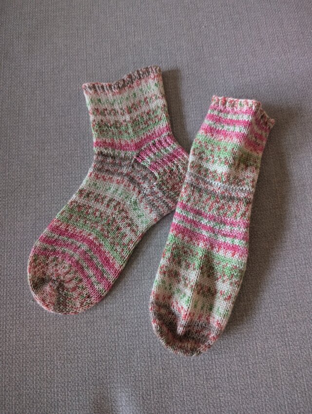 No.1510手編み靴下