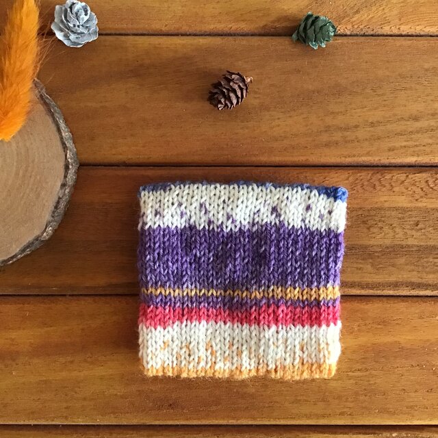 opal毛糸コースター