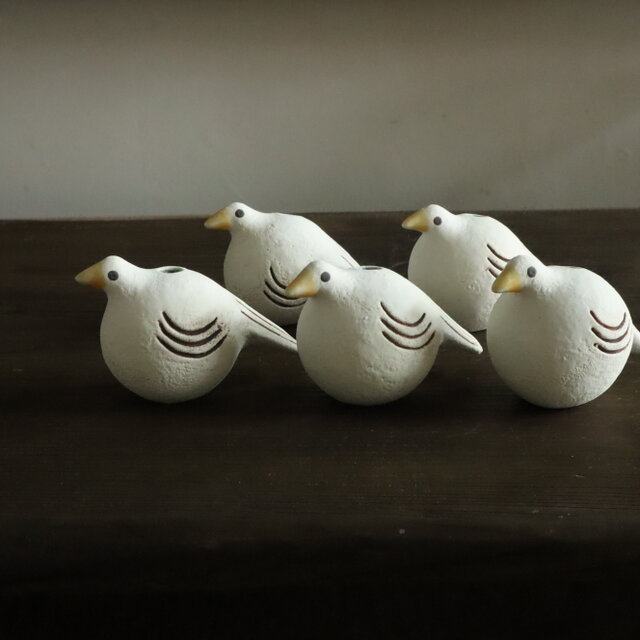 しろ鳥（黄色） / 花器 花瓶 | iichi 日々の暮らしを心地よくする