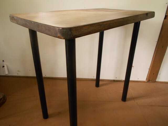 ひのきアイアンテーブル 06-26-1(テーブルのみ） | iichi 日々の暮らし