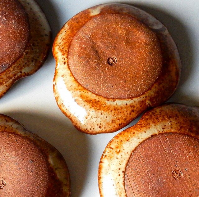 葉紋瓢型銘々皿揃い（5枚セット） | iichi 日々の暮らしを心地よくする