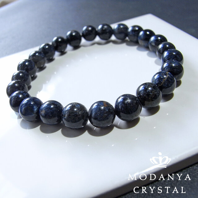 [beads569]ピーターサイト8mm ブレスレット 24粒