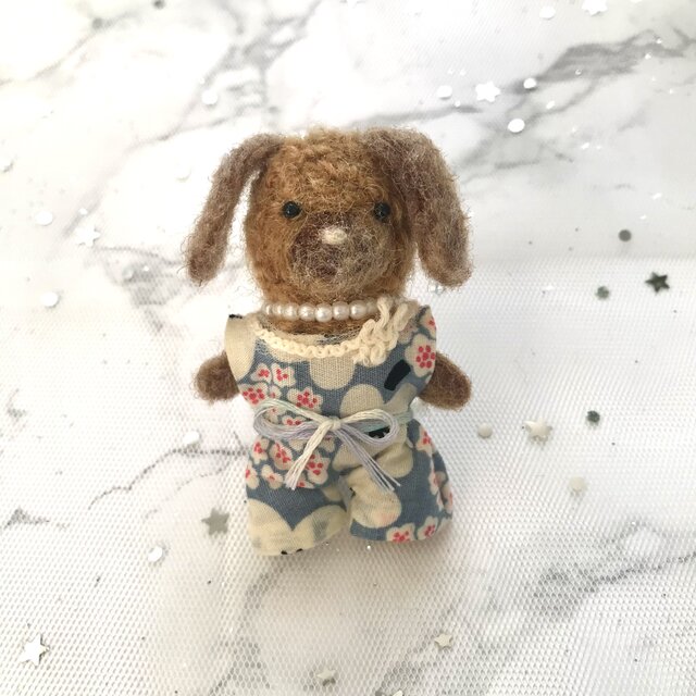 【ブローチ】オーリインワンの犬ブローチ