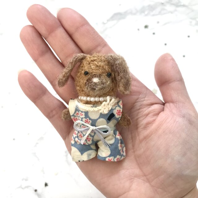 ブローチ】オーリインワンの犬ブローチ | iichi 日々の暮らしを