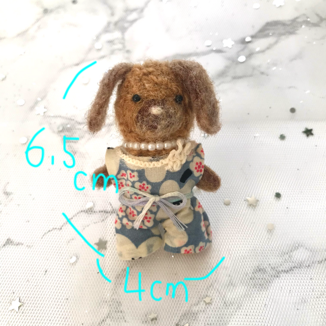 ブローチ】オーリインワンの犬ブローチ | iichi 日々の暮らしを