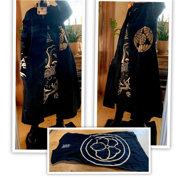 家紋家紋ロングベスト