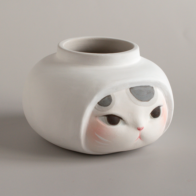 ねこもち　陶器 ねこもち陶器