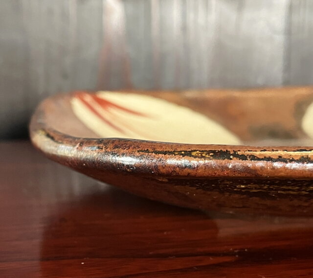 益子『高内秀剛』鉄砂赤絵四方皿 益子『高内秀剛』鉄砂赤絵四方皿 - メルカリ