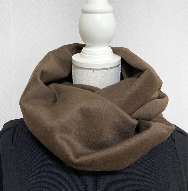 カシミヤウール◇ブラウン◇ 肌触り◎おすすめ品です♪のコピー