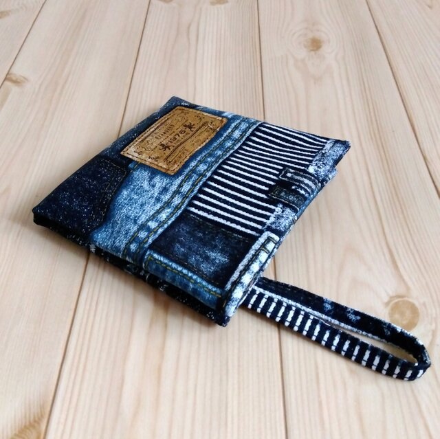 ꕤハンドメイド 手染めデニムのポータブルポケットティッシュケースꕤ.。 it-676100ac50be6-1200.jpg
