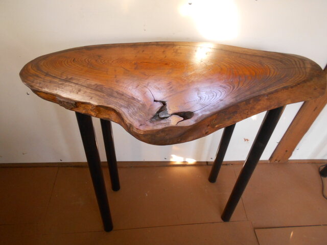 自然形 ひのきアイアンテーブルイスセット 12－17 | iichi 日々の