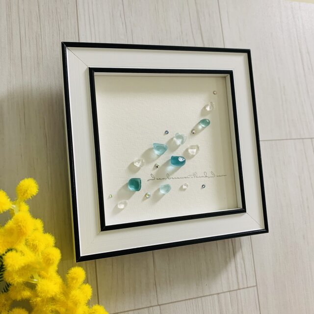 ガラス封入絵（自然植物使用） ガラス封入絵（自然植物使用）