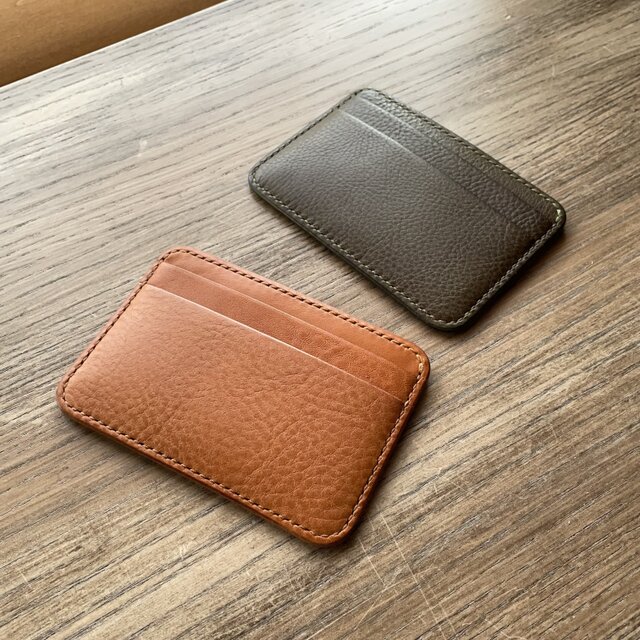 《３ポケット》レザーカードホルダー（ネブラスカ）