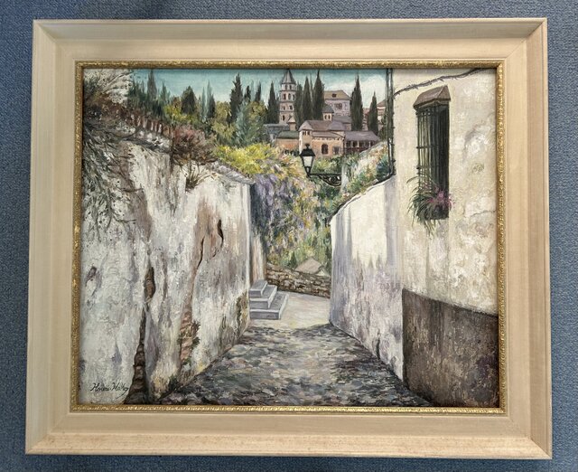 絵画　スペイン　グラナダ　アルバイシンの夜　やけあ it-6767e3638d588-1200.jpg