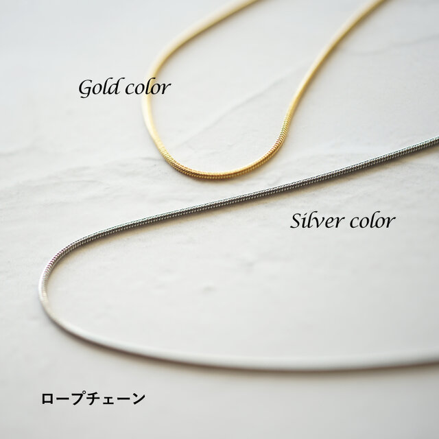 60cmスライド☆サージカルステンレスネックレス ～ボックス