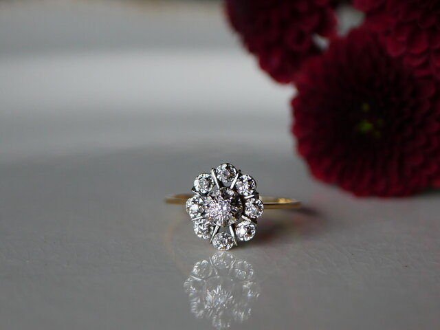 【12/12まで値下げ 】k9 フランス ヴィンテージリング k9 フランス ヴィンテージリング