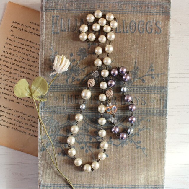 ジョイントして使える！ ミリアムハスケル・パール・金色ラインの