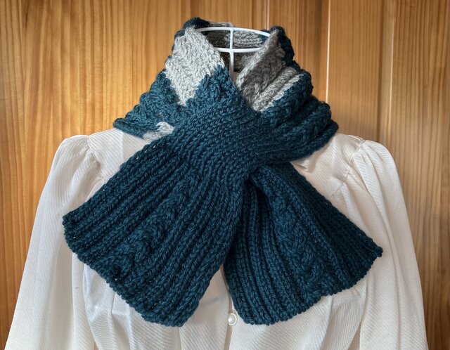 ティペット(手編み) | iichi 日々の暮らしを心地よくするハンドメイド