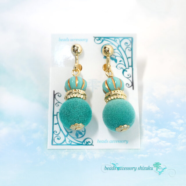 アラビアン＊フロッキーイヤリング