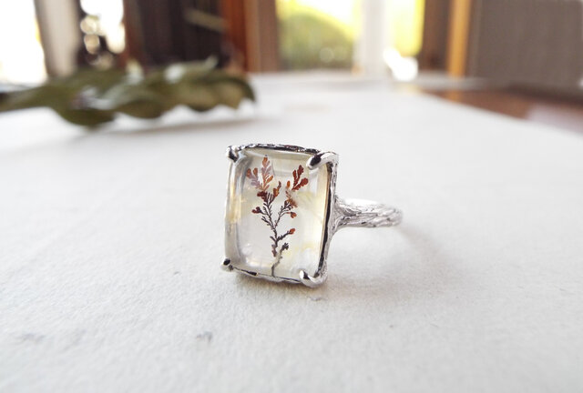 Yumi Sumiyama デンドリッククォーツ　リング デンドリティッククォーツのリング | Namikata