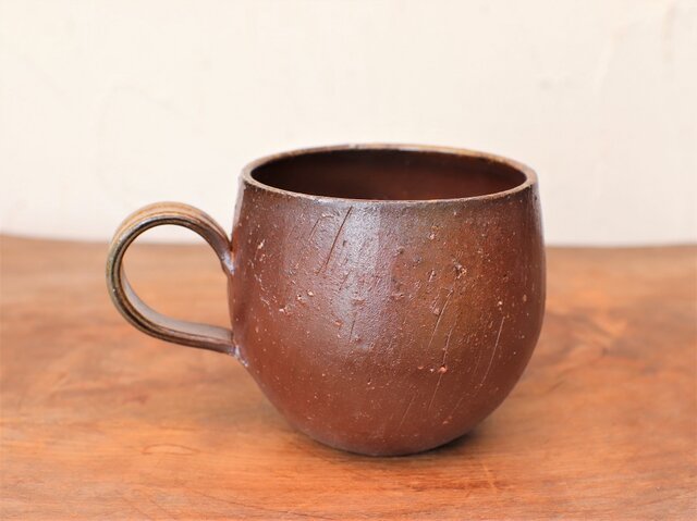 備前焼 コーヒーカップ(丸)中 c4-002 | iichi 日々の暮らしを心地よく