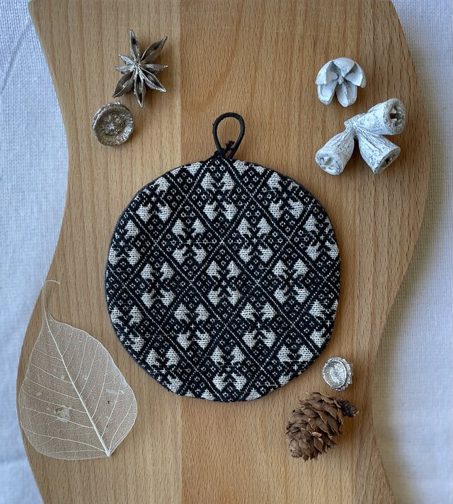 ⌘こぎん刺しコースター⌘