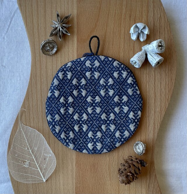 ⌘こぎん刺しコースター⌘