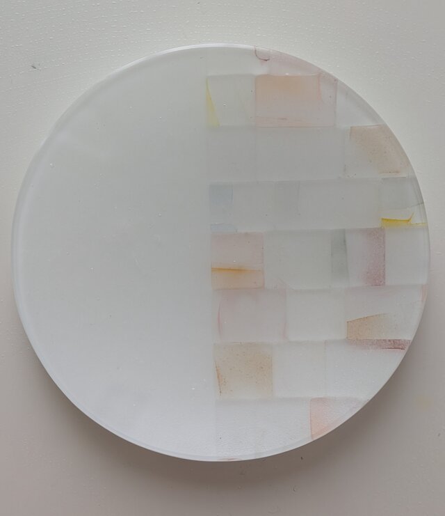 hatti様専用　パッチワークのお皿（直径130㎜）