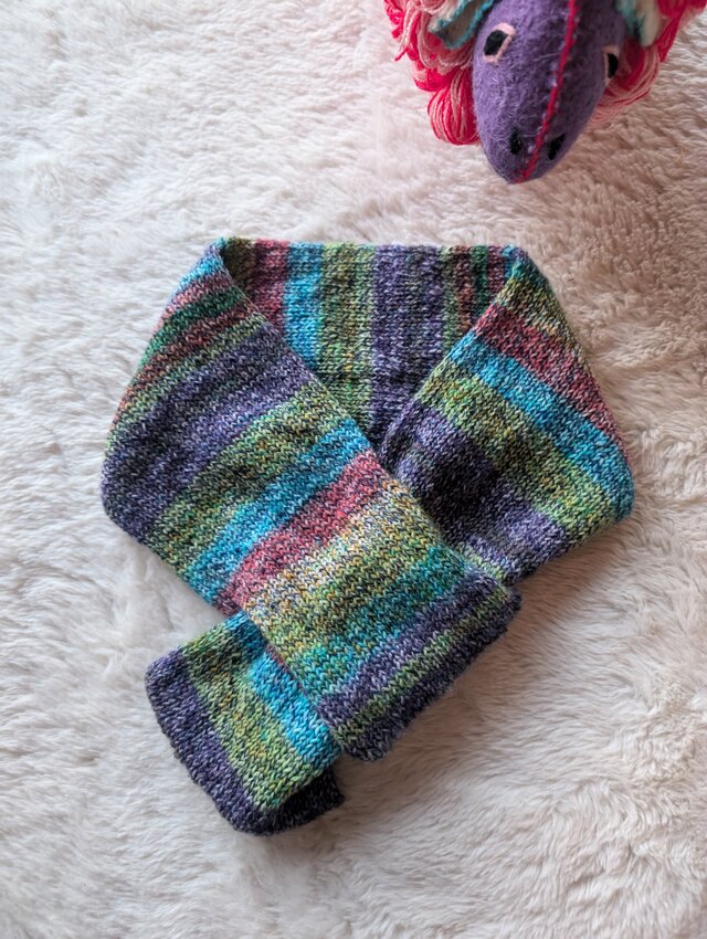 No.1520手編みマフラー