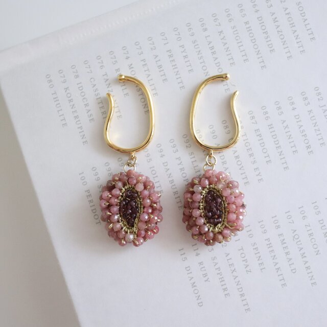 Classical flower[ vivitpk ] 金具変更可