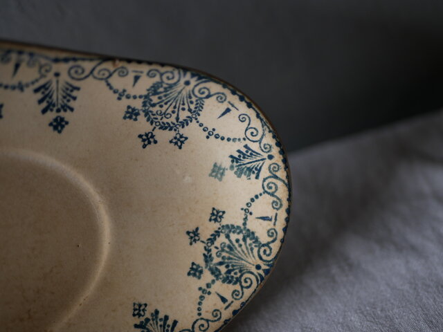 フランスアンティーク ONNAING窯 AMOURS ラヴィエ 希少 レア フランス