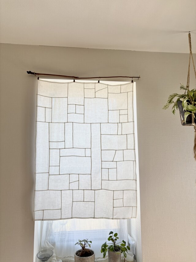 潔い真っ白なポジャギ　no.7