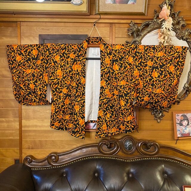 着物 デニム リメイク セットアップ ツーピース 2部式 コラージュ