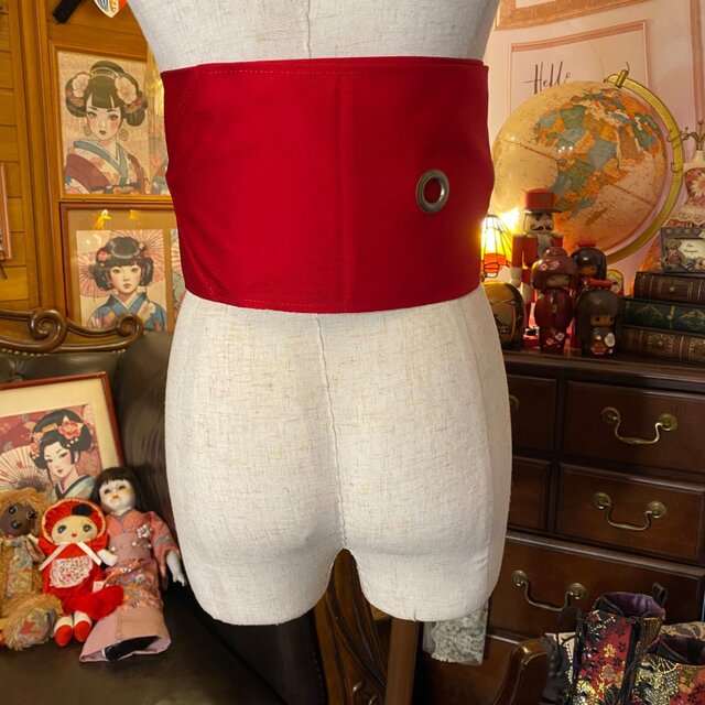 帯 サッシュベルト 和装アクセサリー リメイク 和洋折衷 古着着物